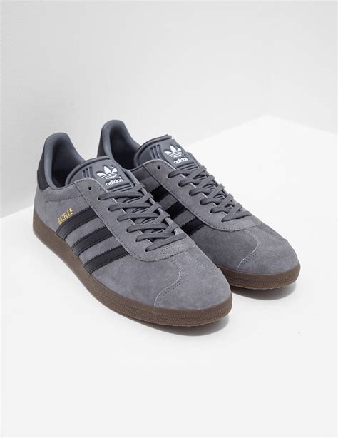 adidas gazelle op grey|Adidas gazelle grey men's.